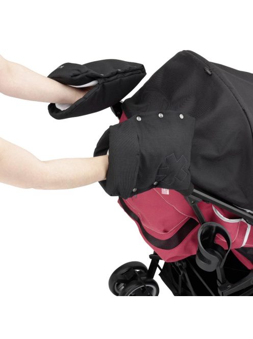 kiddy Mix'n Match kézmelegítő gyapjúval Racing Black