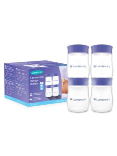 Lansinoh anyatejtároló palackok 160 ml 4 db -