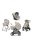 Inglesina Aptica Darwin Recline 4in1 Pashmina Beige kombinált babakocsi