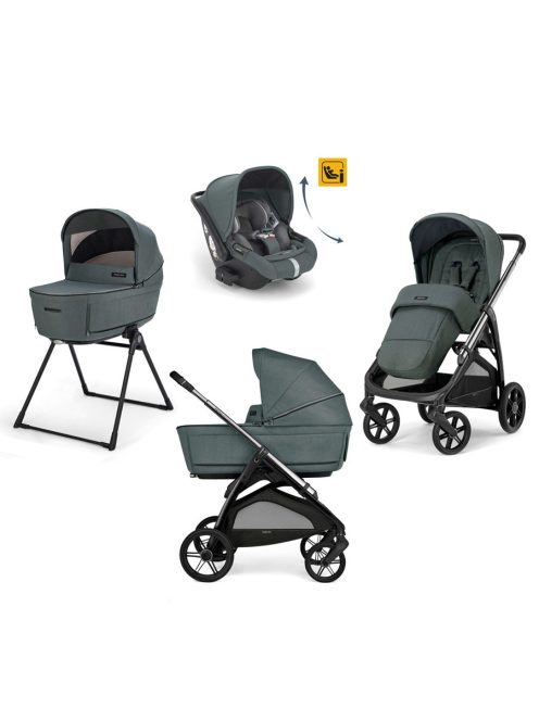 Új Inglesina Aptica Darwin Recline 4in1 Emerald Green kombinált babakocsi