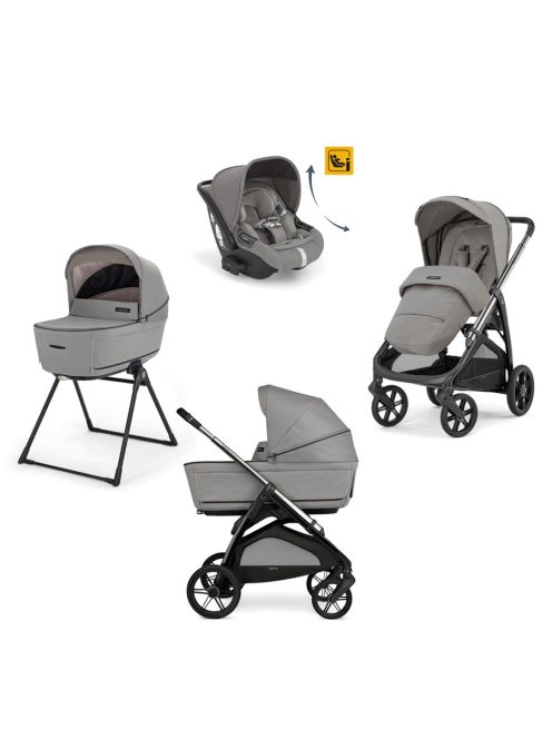 Új Inglesina Aptica Darwin Recline 4in1 Platinum Grey kombinált babakocsi