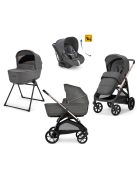 Új Inglesina Aptica Darwin Recline 4in1 Velvet Grey kombinált babakocsi