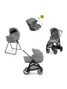 Inglesina Aptica Darwin Recline Evo 4in1 Crystal Grey multifunkciós babakocsi