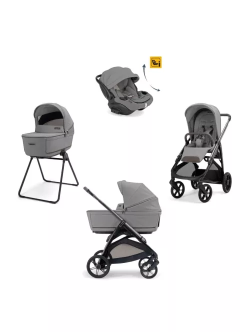 Inglesina Aptica Darwin Recline Evo 4in1 Crystal Grey multifunkciós babakocsi