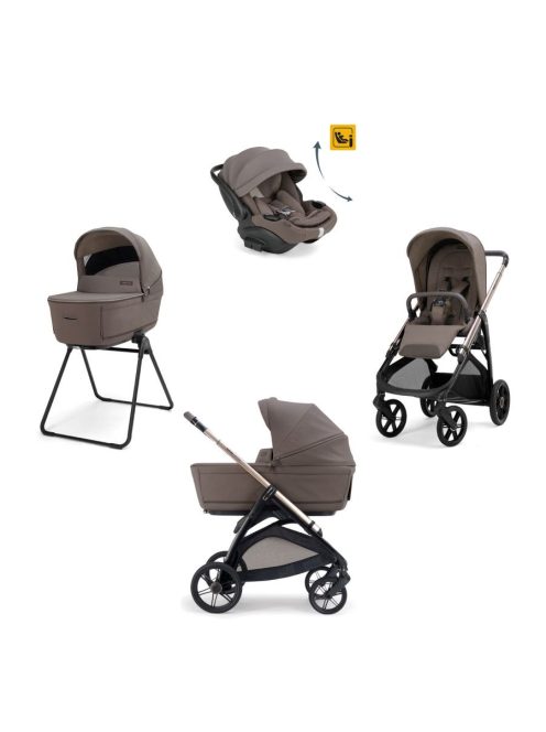 Inglesina Aptica Darwin Recline Evo 4in1 Essence Mokka multifunkciós babakocsi