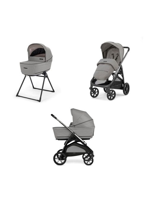 Új Inglesina Aptica Duo 2in1 Platinum Grey kombinált babakocsi