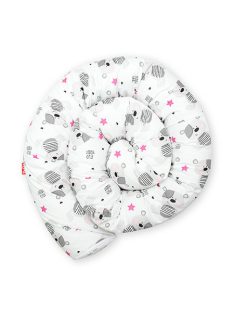 Scamp - Rácsvédő hengerpárna 180 cm /WhiteGreyBears