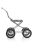 Inglesina Chrom Ergo Bike Antracit moduláris alváz