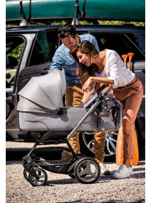Inglesina Quad Titanio Nero Cognac babakocsi váz