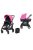Inglesina Trilogy kombinált babakocsi Colors 2in1 - Wow Pink