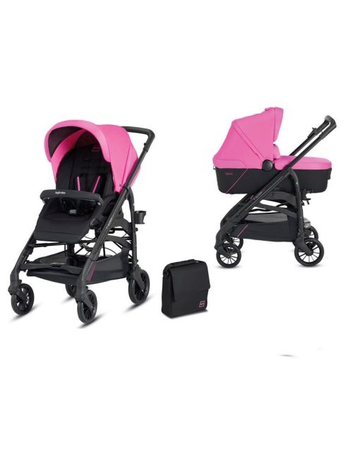 Inglesina Trilogy kombinált babakocsi Colors 2in1 - Wow Pink