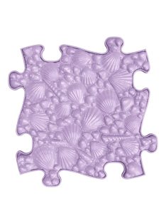   Muffik szenzoros ortopédiai szőnyeg kagyló puzzle lila - kemény