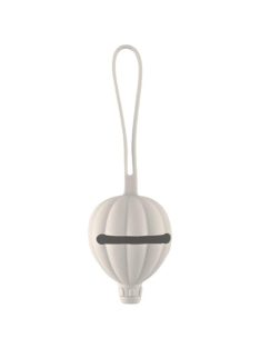 Petu Petu szilikon cumitartó hőlégballon- Fehér