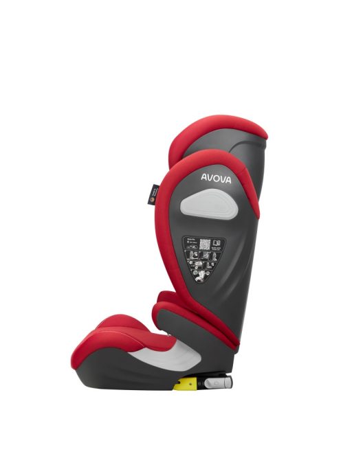 Autósülés Avova Sora-Fix Maple Red, 100-150 cm