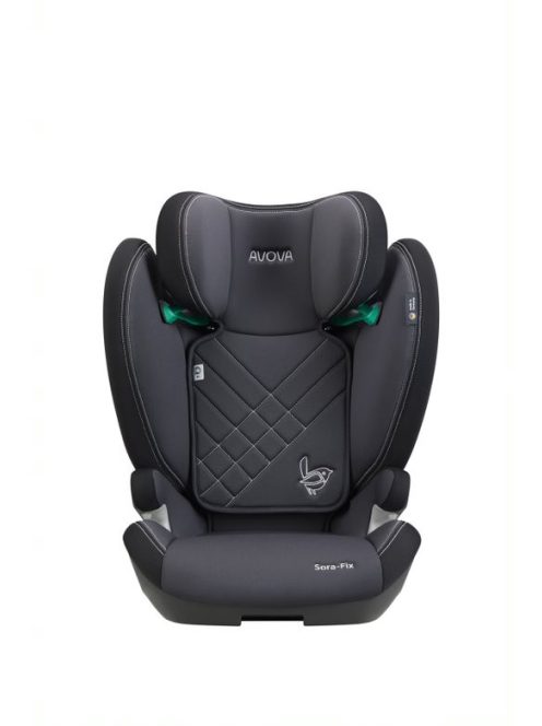 Autósülés Avova Sora-Fix Grey/Black, 100-150 cm