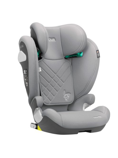 Autósülés Avova Sora-Fix Sky Grey, 100-150 cm