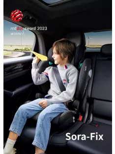 Autósülés Avova Sora-Fix Lime Green, 100-150 cm