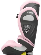 Autósülés Avova Sora-Fix Cloud Pink, 100-150 cm