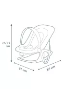 Inglesina Element Paper Blue zenélő pihenőszék