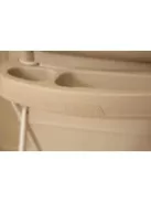 Click fém állvány kádra Bébé-Jou 98 cm Fabulous Taupe