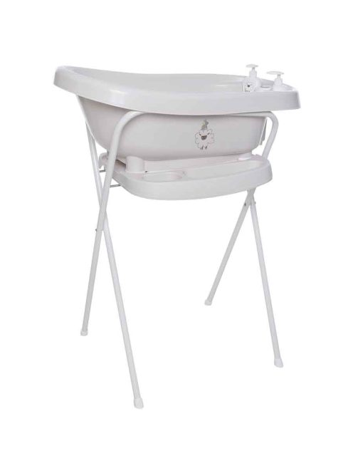 Click fém állvány kádra Bébé-Jou 103 cm Light Oat/Tiny Sheep