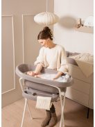 Click fém állvány kádra Bébé-Jou 103 cm Chalk Brown/Farm Friends