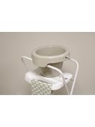 Click fém állvány kádra Bébé-Jou 103 cm Chalk Brown/Farm Friends