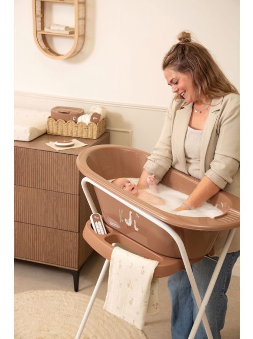 Click fém állvány kádra Bébé-Jou 103 cm Mocha Mousse/Dear Goose
