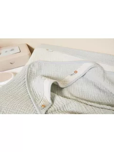 Bébé-Jou Fabulous Pure Cotton Green baba hálózsák 70 cm