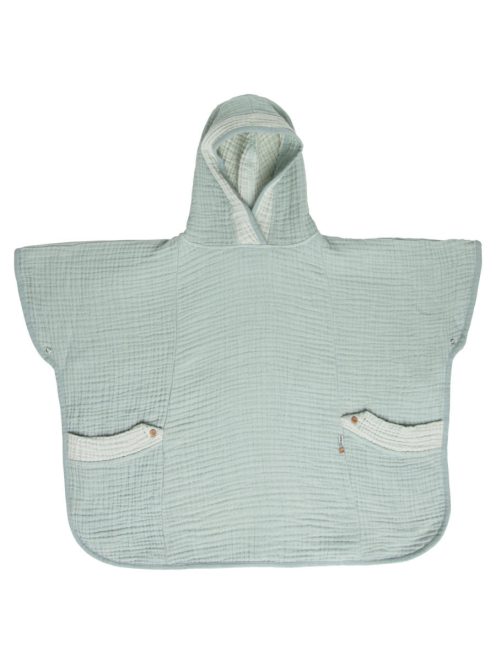 Pamut poncsó Bébé-Jou Pure Cotton Green