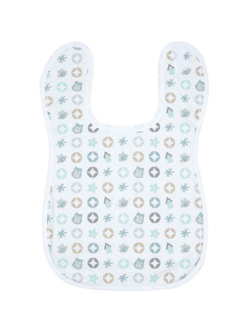 Frottír előke Bébé-Jou Owl Family baglyok
