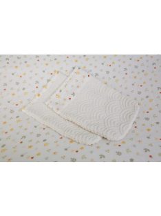   Muszlin huzat kis pelenkázó lapra Bébé-Jou Bohemian Garden, 75x45 cm