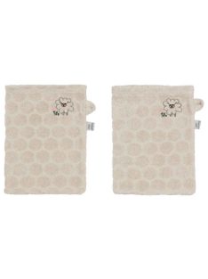   Frottír fürdő törlőkendő szett Bébé-Jou Tiny Sheep 2db