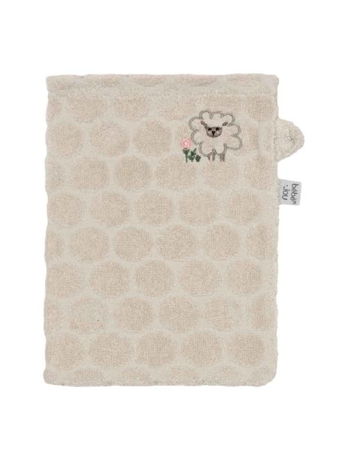 Frottír fürdő törlőkendő szett Bébé-Jou Tiny Sheep 2db