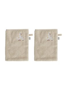   Frottír fürdő törlőkendő szett Bébé-Jou Dear Goose 2db