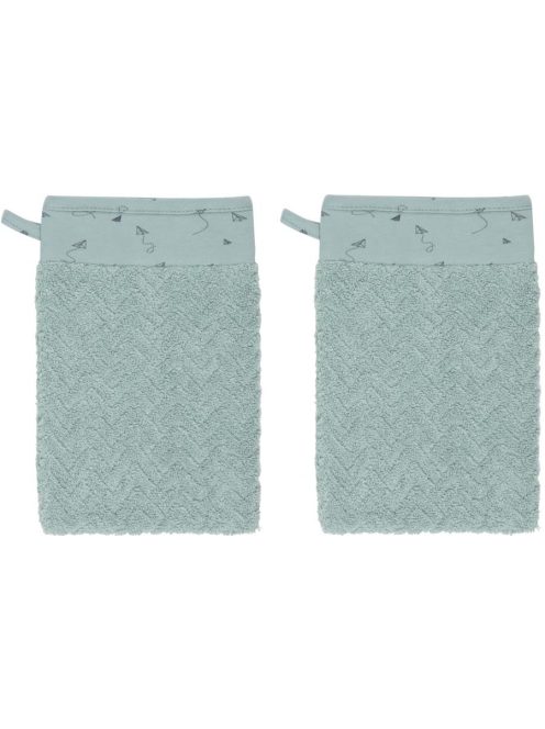 Frottír fürdő törlőkendő szett Bébé-Jou Fabulous Paper Planes 2 db