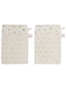 Frottír fürdő törlőkendő szett Bébé-Jou Fabulous Wish Grey