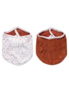 Bandana nyálkendő 2 db Bébé-jou Fabulous Hearts 2 db