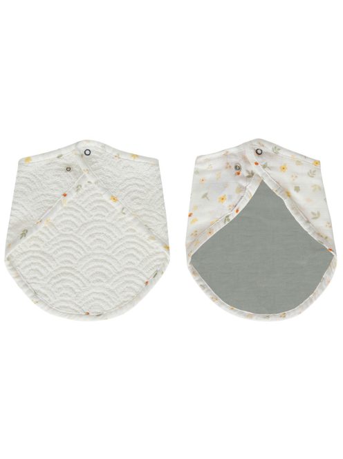 Bandana nyálkendő 2 db Bébé-jou Bohemian Garden