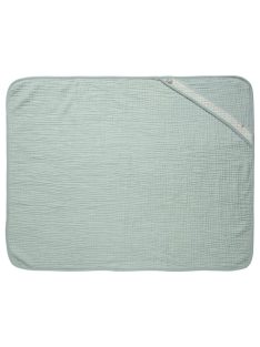 Muszlin kapucnis törülköző Pure Cotton Green