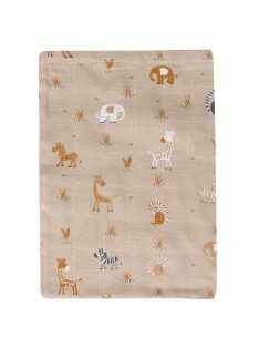 Muszlin törlőkendő bambusszal Bébé-Jou Steppe 3 db