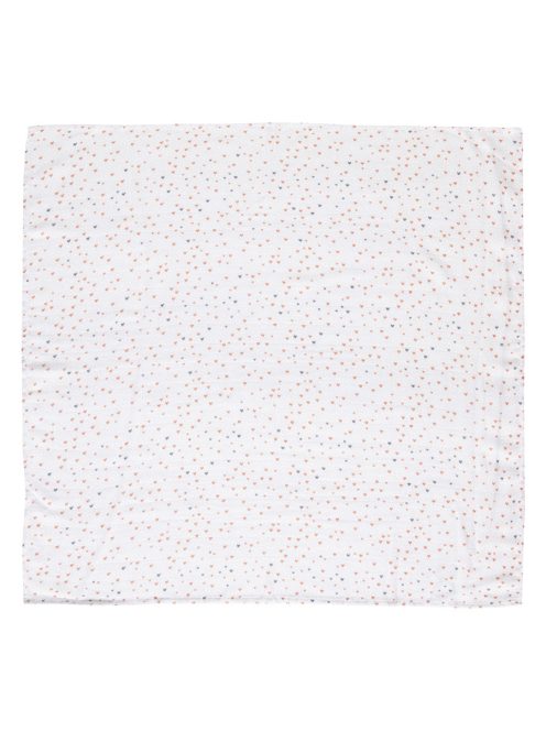 Muszlin pelenka 70 x 70 cm szett 3 db Fabulous Hearts