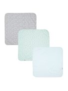 Muszlin pelenka bambuszal 70 × 70 cm 3 drb Bebe-jou Lou-Lou