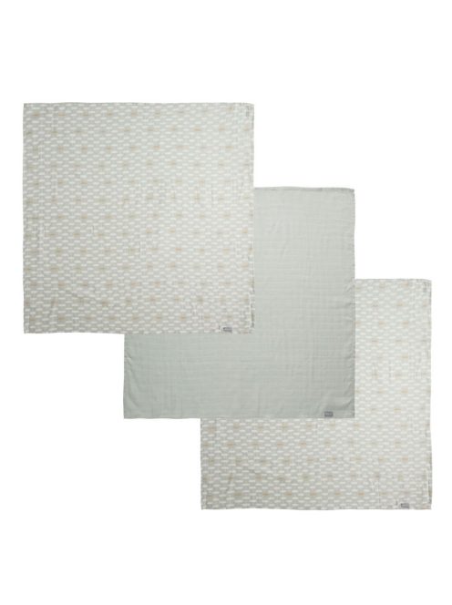 Muszlin pelenka 70x70 cm szett 3 db Riverside