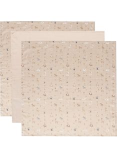 Muszlin pelenka 70x70 cm szett 3 db Steppe