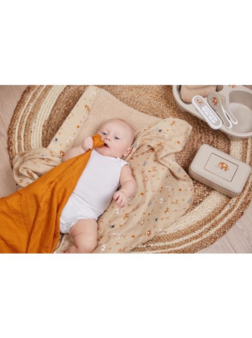 Muszlin pelenka 70x70 cm szett 3 db Steppe