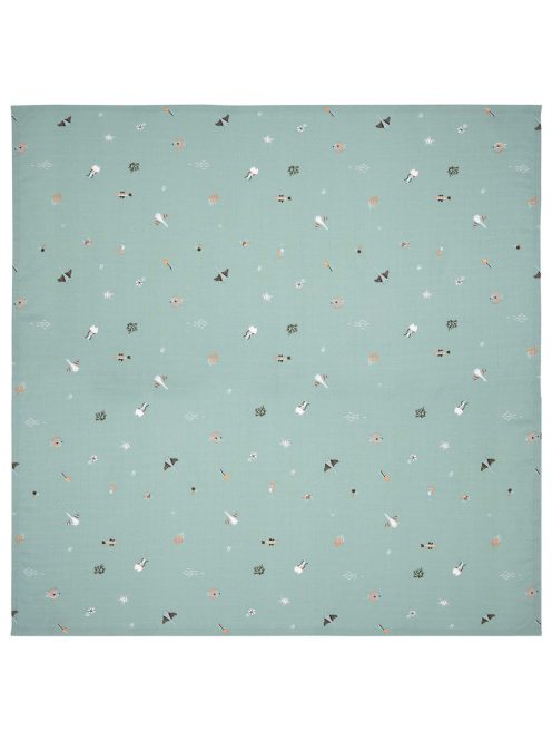 Muszlin pelenka 110x110 cm Ocean Vibes