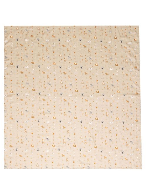 Muszlin pelenka 110x110 cm Steppe