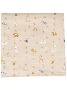 Muszlin pelenka 110x110 cm Steppe
