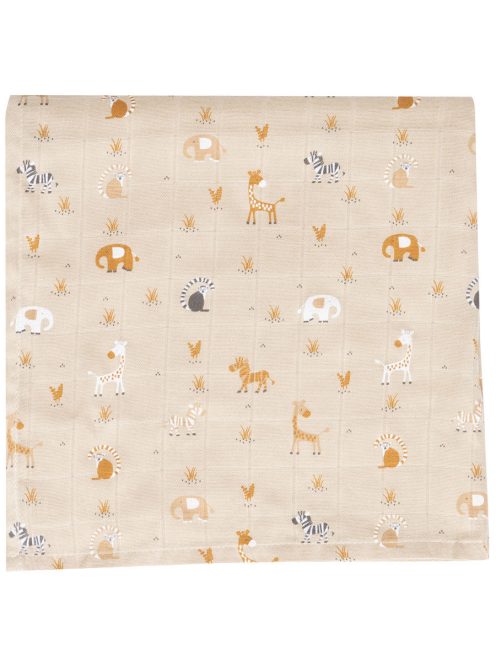 Muszlin pelenka 110x110 cm Steppe